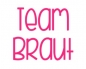 Preview: Team Braut Bügelbild